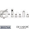 Bristan EBY 3HWMBF C Spare Diagram