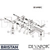 Bristan EBY 3HWMBF C Spare Tech Diagram