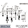 Bristan EBY 5HBSM C Mixer Spare Tech Diagram