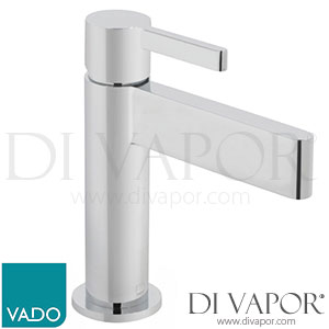 VADO EDI-100/SB-C/P Edit Mono Basin Mixer without Universal Waste Spare Parts