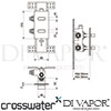 Crosswater EE0004RC Diagram