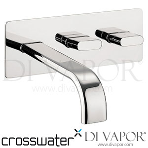 Crosswater EE121WC Edge Wall Mounted 2 Hole Set Basin Mixer Spare Parts