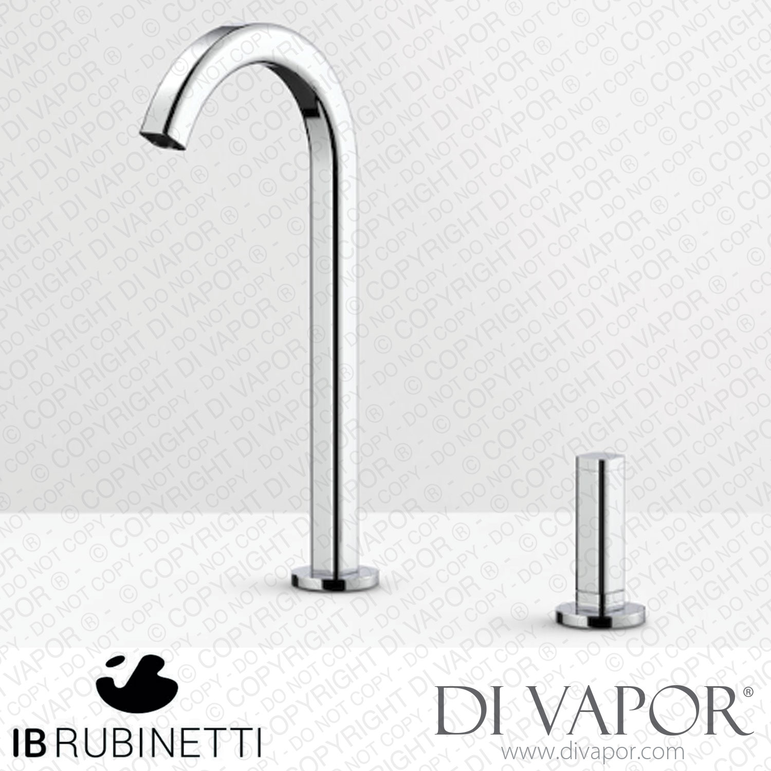 IB EEO226CF_1 Elio Exposed Parts for Wall Mounted Bath Filler