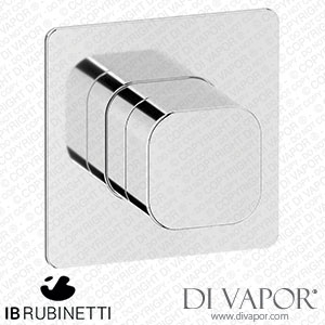 IB Rubinetti EEO300CC_1 Elio Exposed Parts for One Way Shower Mixer with Plain Handle Hydroprogressive Cartridge Spare Parts
