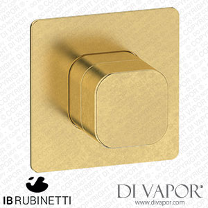 IB Rubinetti EEO300ON_1 Elio Exposed Parts for One Way Shower Mixer with Plain Handle Hydroprogressive Cartridge Spare Parts