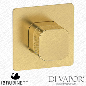 IB Rubinetti EEO300ON_2 Elio Exposed Parts for One Way Shower Mixer with Coral Handle Hydroprogressive Cartridge Spare Parts