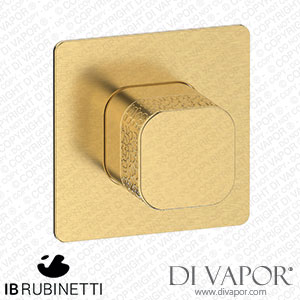 IB Rubinetti EEO300OS_2 Elio Exposed Parts for One Way Shower Mixer with Coral Handle Hydroprogressive Cartridge Spare Parts