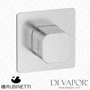IB Rubinetti EEO300SS_2 Elio Exposed Parts for One Way Shower Mixer with Coral Handle Hydroprogressive Cartridge Spare Parts