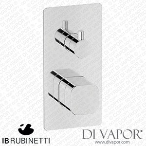 IB Rubinetti EEO310CC_1 Elio Exposed Parts for Two Way Shower Mixer with Plain Handle Hydroprogressive Cartridge Spare Parts