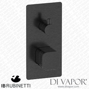 IB Rubinetti EEO310CS_2 Elio Exposed Parts for Two Way Shower Mixer with Coral Handle Hydroprogressive Cartridge Spare Parts