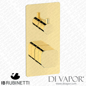 IB Rubinetti EEO310II_1 Elio Exposed Parts for Two Way Shower Mixer with Plain Handle Hydroprogressive Cartridge Spare Parts