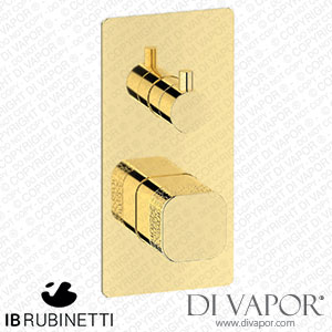 IB Rubinetti EEO310II_2 Elio Exposed Parts for Two Way Shower Mixer with Coral Handle Hydroprogressive Cartridge Spare Parts