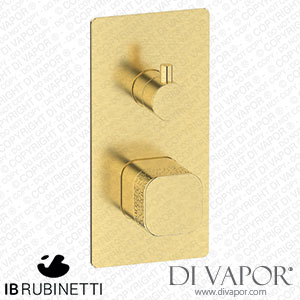 IB Rubinetti EEO312IS_2 Elio Exposed Parts for Three Way Shower Mixer with Coral Handle Hydroprogressive Cartridge Spare Parts