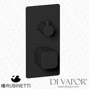 IB Rubinetti EEO312NP_1 Elio Exposed Parts for Three Way Shower Mixer with Plain Handle Hydroprogressive Cartridge Spare Parts