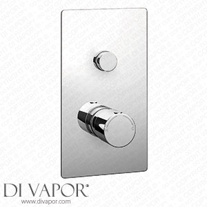 Cruze Twin Modern Round Push-Button Concealed Shower Valve - EG-PB-01R Spare Parts