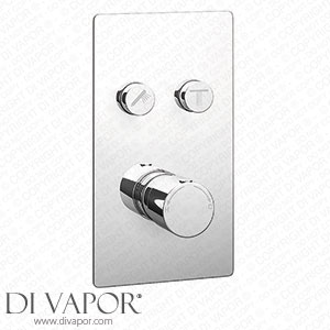 Cruze Twin Modern Round Push-Button Shower Valve with 2 Outlets - EG-PB-02R Spare Parts