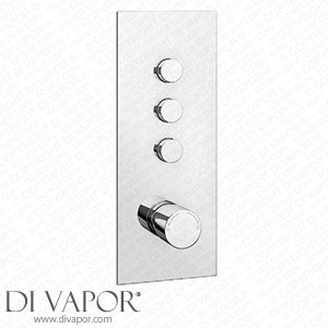 Cruze Triple Modern Square Push-Button Shower Valve with 3 Outlets - EG-PB-03R Spare Parts