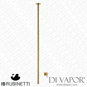 IB Rubinetti EID210ON Industria Ceiling Spout with Wall Mounted Mixer Spare Parts