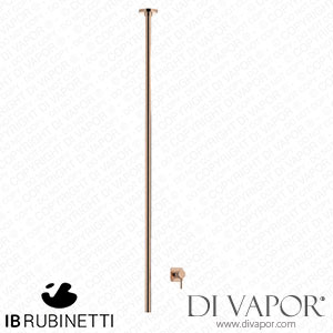 IB Rubinetti EID210SR Industria Ceiling Spout with Wall Mounted Mixer Spare Parts