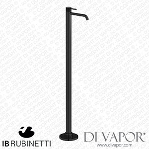 IB Rubinetti EID299CS Industria Monohole Freestanding Washbasin Mixer Complete with Drain Spare Parts