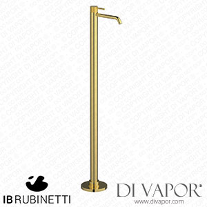 IB Rubinetti EID299OO Industria Monohole Freestanding Washbasin Mixer Complete with Drain Spare Parts