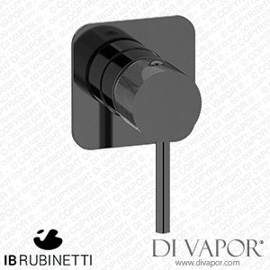 IB Rubinetti EID300CF Industria Exposed Parts for Manual Wall Mixer Spare Parts