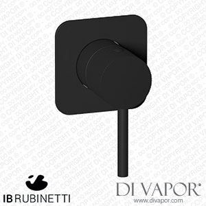 IB Rubinetti EID300NP Industria Exposed Parts for Manual Wall Mixer Spare Parts