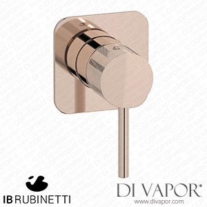 IB Rubinetti EID300RS Industria Exposed Parts for Manual Wall Mixer Spare Parts