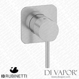 IB Rubinetti EID300SS Industria Exposed Parts for Manual Wall Mixer Spare Parts