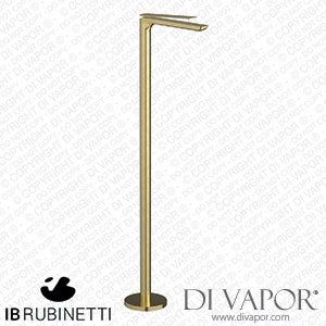 IB Rubinetti EK2299IS K2 Monohole Freestanding Washbasin Mixer Complete with Drain Spare Parts