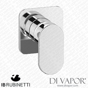 IB Rubinetti EK2300CC K2 Exposed Parts for Manual Wall Mixer Spare Parts