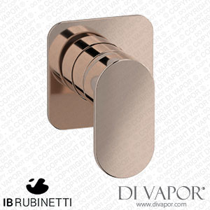 IB Rubinetti EK2300RS K2 Exposed Parts for Manual Wall Mixer Spare Parts