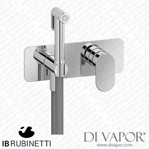IB Rubinetti EK2706CC K2 Exposed Parts for Bidet Spray Complete with Mixer Spare Parts