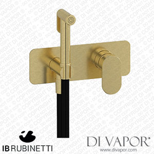 IB Rubinetti EK2706IS K2 Exposed Parts for Bidet Spray Complete with Mixer Spare Parts