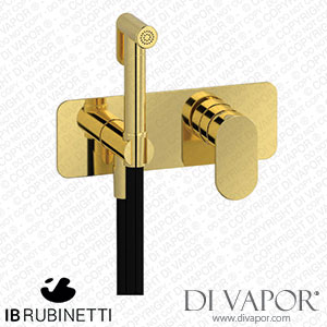 IB Rubinetti EK2706OO K2 Exposed Parts for Bidet Spray Complete with Mixer Spare Parts