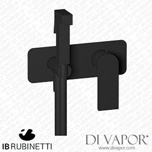 IB Rubinetti EK3706NP K3 Exposed Parts for Bidet Spray Complete with Mixer Spare Parts