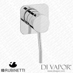 IB Rubinetti EKU300CC Kusasi + Kusasi Short Exposed Parts for Manual Wall Mixer Spare Parts