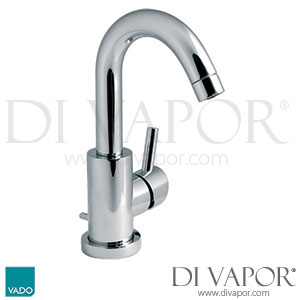 VADO ELA-100S-C/P Elements Air Mono Basin Mixer Single Lever Spare Parts