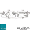 VADO ELA 109L CP Mixer Spare Parts Diagram