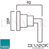 VADO ELA 143 34 CP Spare Parts Diagram