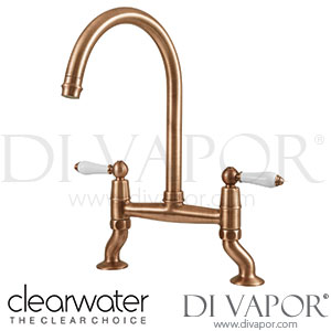 Clearwater ELB10BC Elegance Bridge Twin Lever Twist & Spray Kitchen Mixer Tap Spare Parts