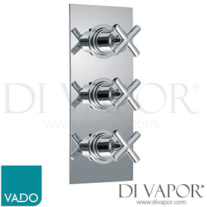 VADO ELE-128B-TRIM-C/P Elements Trim Kit for ELE-128B-3/4-C/P Shower Spare Parts