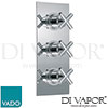 VADO ELE-128B-TRIM-CP Spare Parts