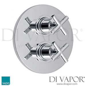 VADO ELE-348B/3-C/P Elements Concealed 3 Outlet 2 Handle Shower Valve with Integrated Diverter Spare Parts
