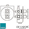 VADO ELE 348C3 CP Spare Parts Diagram