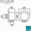Vado Elements Wall Outlet
