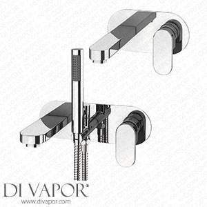 Victorian Plumbing Elite Wall Mounted Tap Package (Bath + Basin Tap) - ELIPK Spare Parts