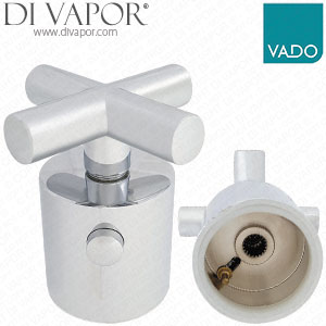 Vado Elements ELW-1/TEMP-C-C/P Temperature Control Handle - Chrome