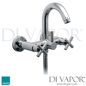 VADO ELW-123-C/P Elements Water Exposed Bath Shower Mixer Spare Parts