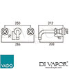 VADO ELW-126L-34-CP Spare Parts Diagram